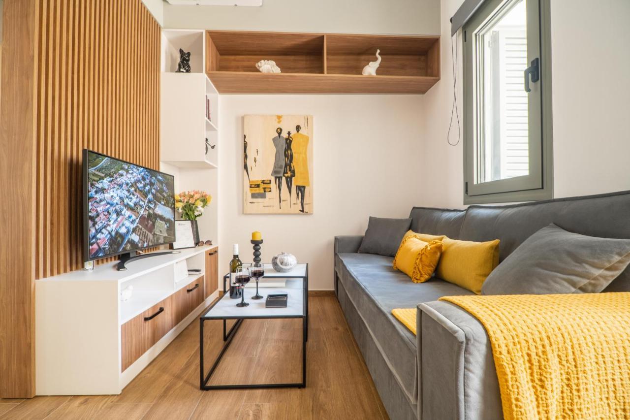 Antigone'S Lux Home 10Mins Walk To Beach, Old Town, City 干尼亞 外观 照片