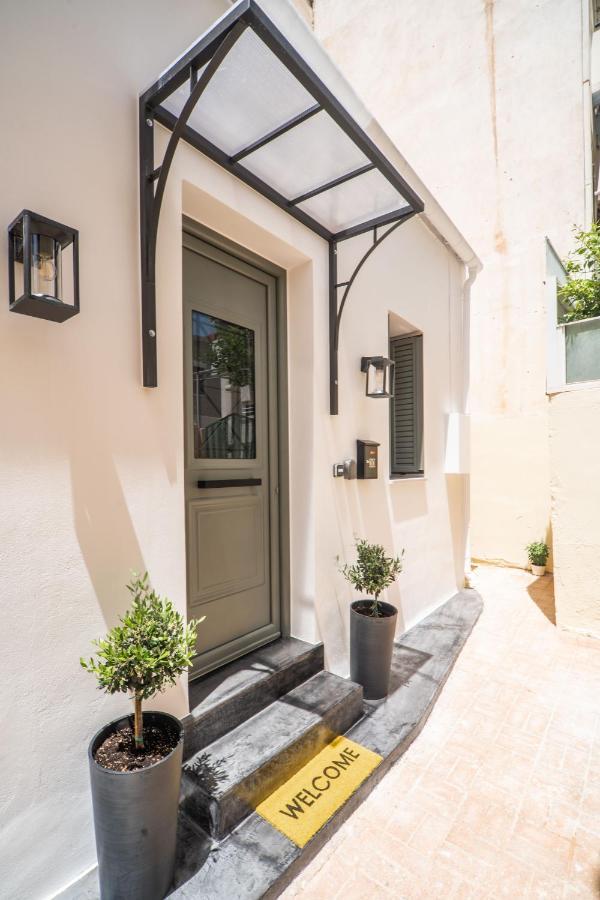 Antigone'S Lux Home 10Mins Walk To Beach, Old Town, City 干尼亞 外观 照片