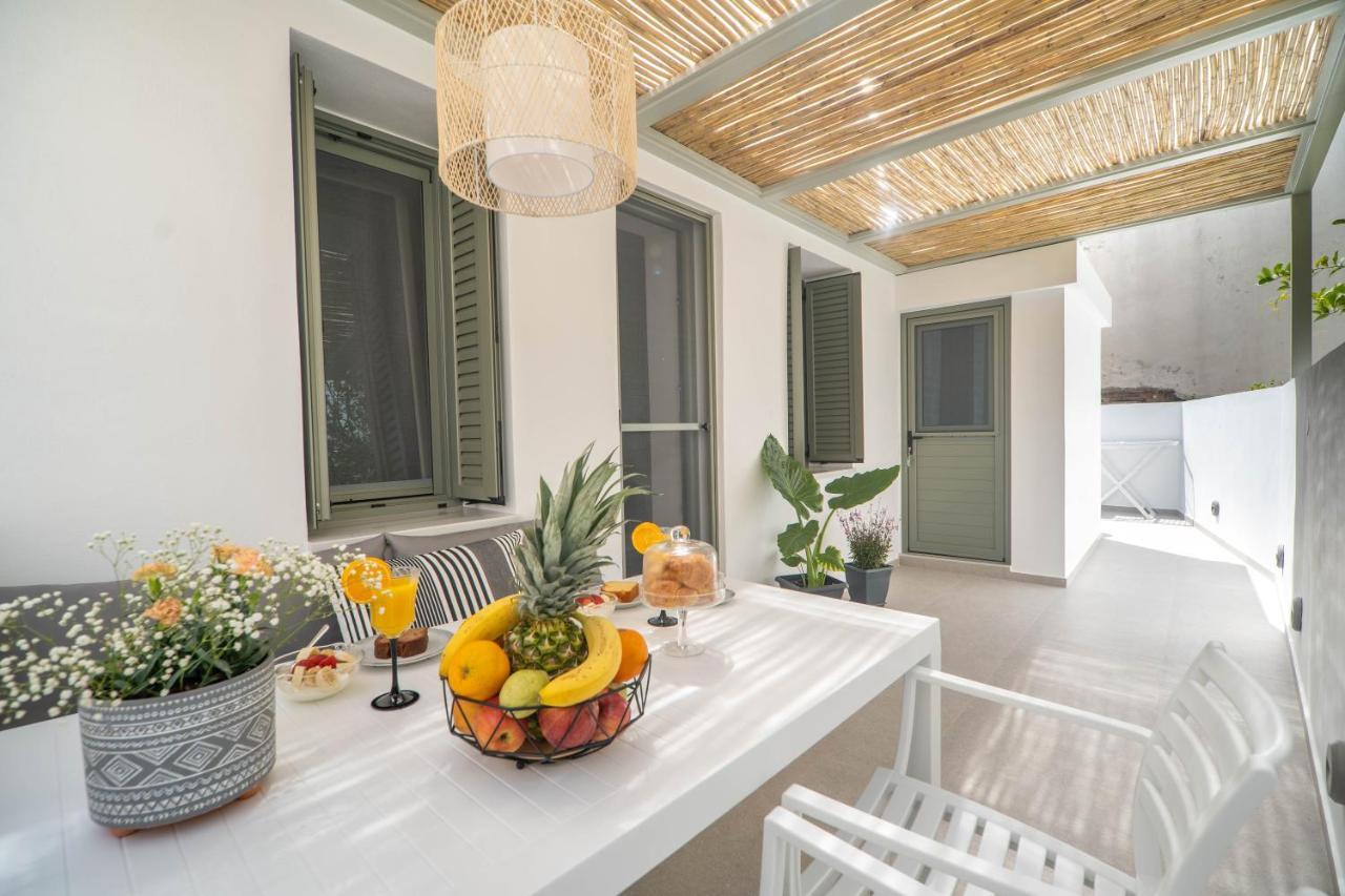 Antigone'S Lux Home 10Mins Walk To Beach, Old Town, City 干尼亞 外观 照片